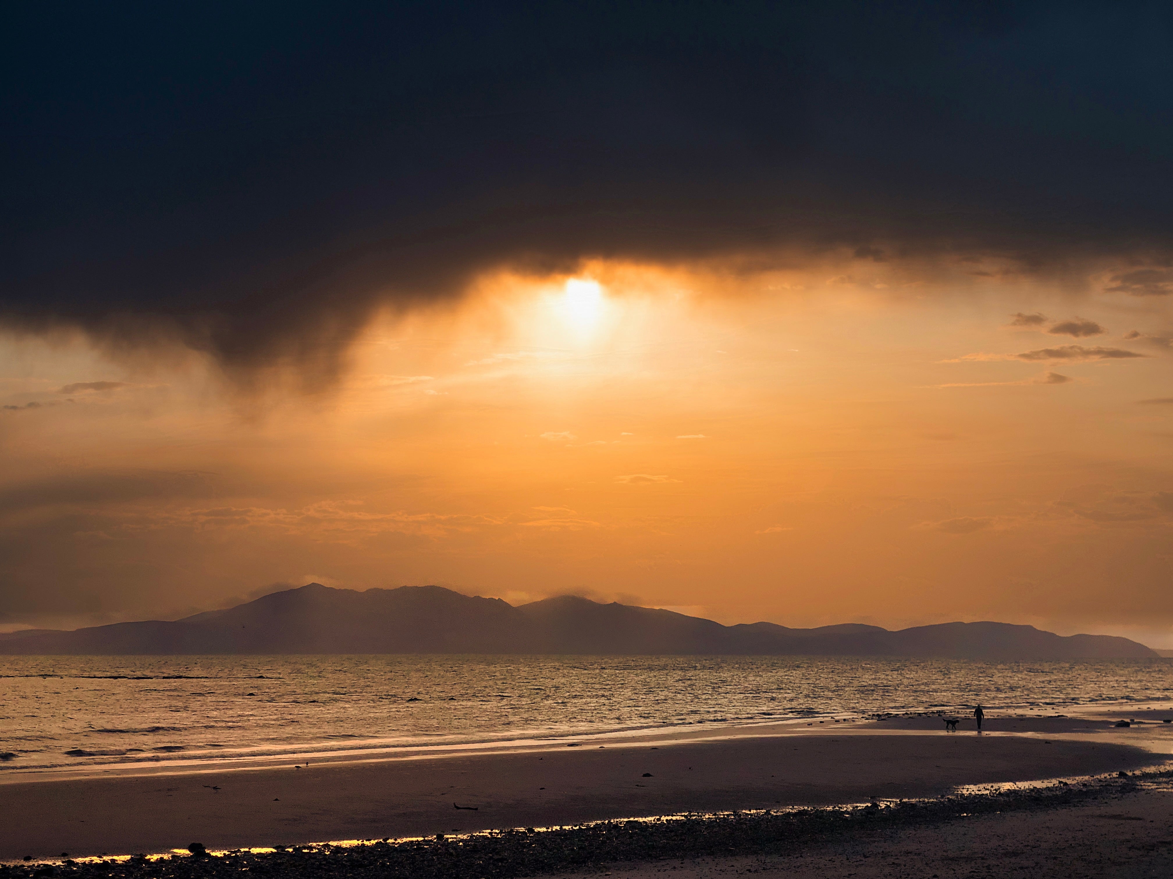 Arran Stormy Sunset Photography Prints