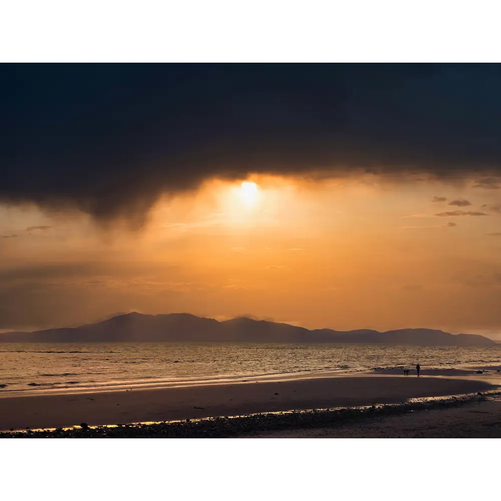 Arran Stormy Sunset - Scottish Photography Prints - Art Gallery Scotland