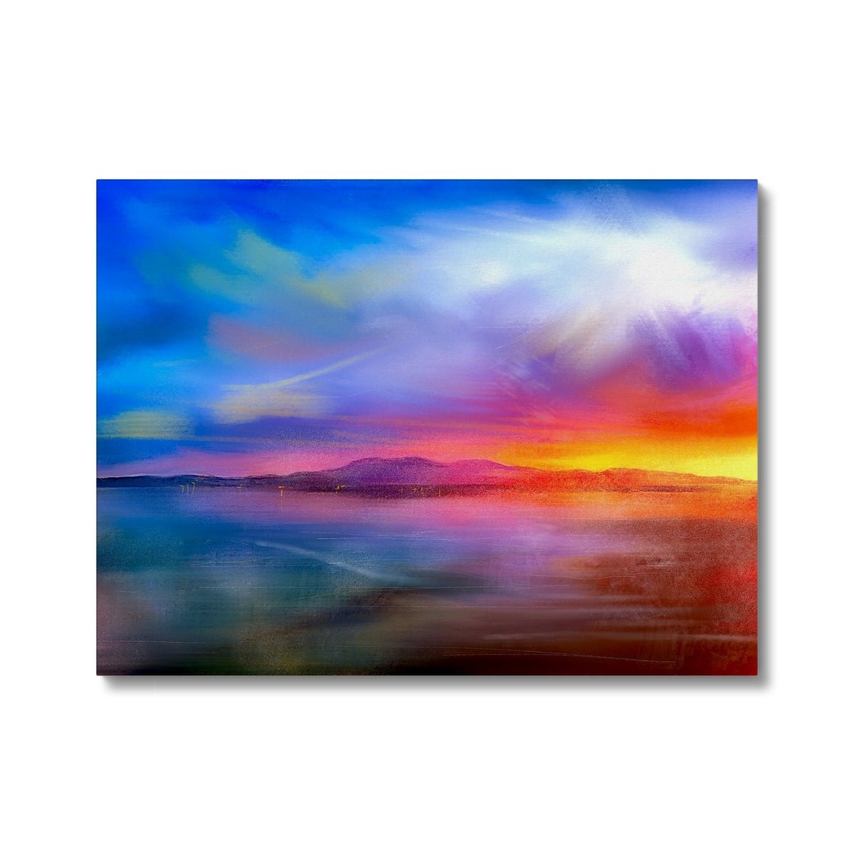 Arran Sunset Painting | Canvas From Scotland