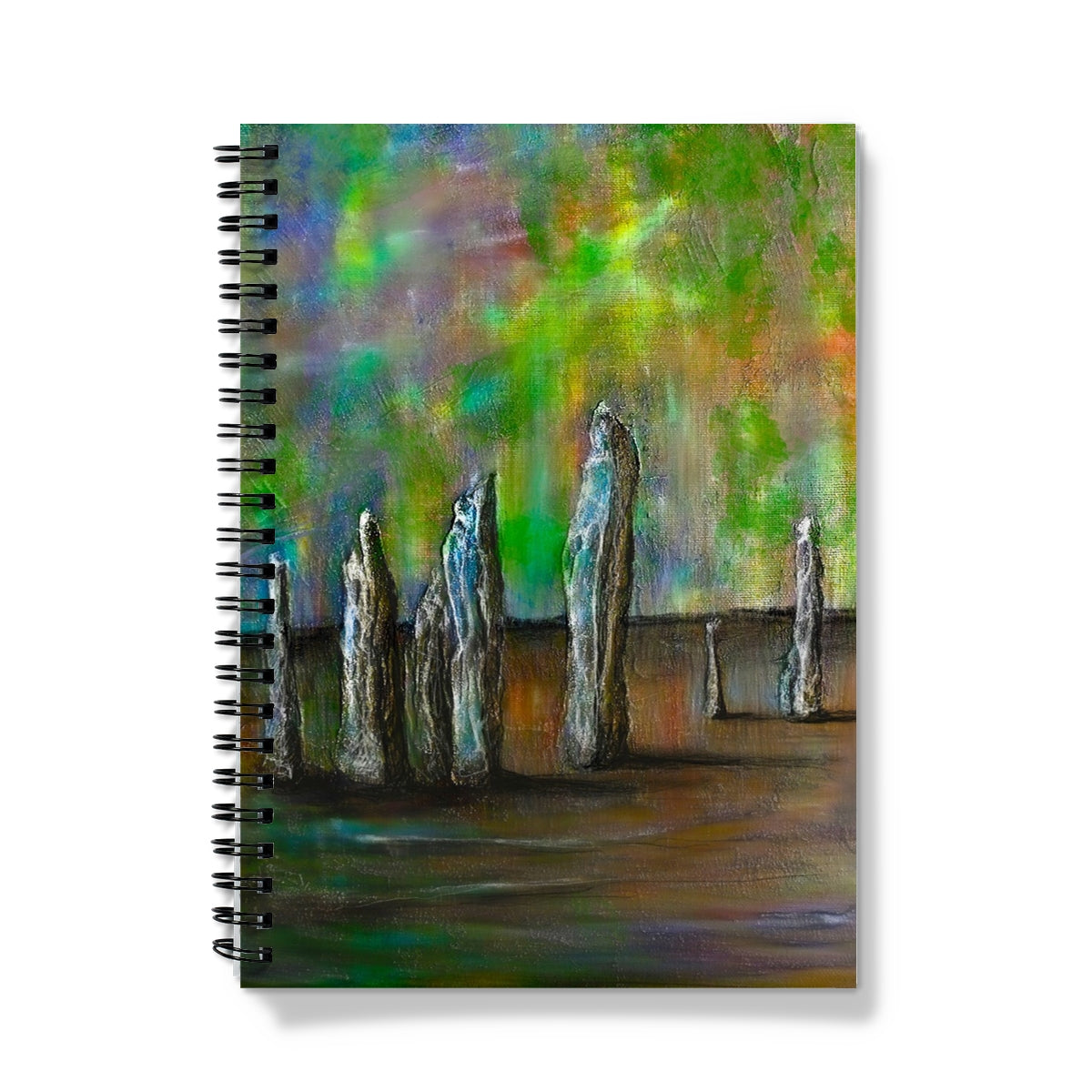 Callanish Northern Lights Lewis Notebook | Scottish Art Gifts