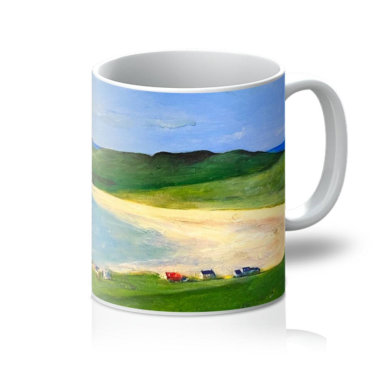 Balephuil Beach Tiree Art Gifts Mug | Hebridean Islands Art Gallery | Paintings, Prints, Homeware and Art Gifts From Scotland By Scottish Artist Kevin Hunter