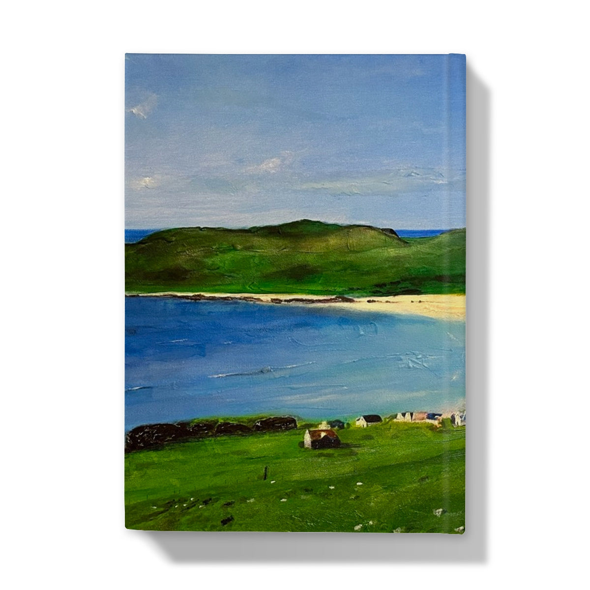 Balephuil Beach Tiree Art Gifts Hardback Journal