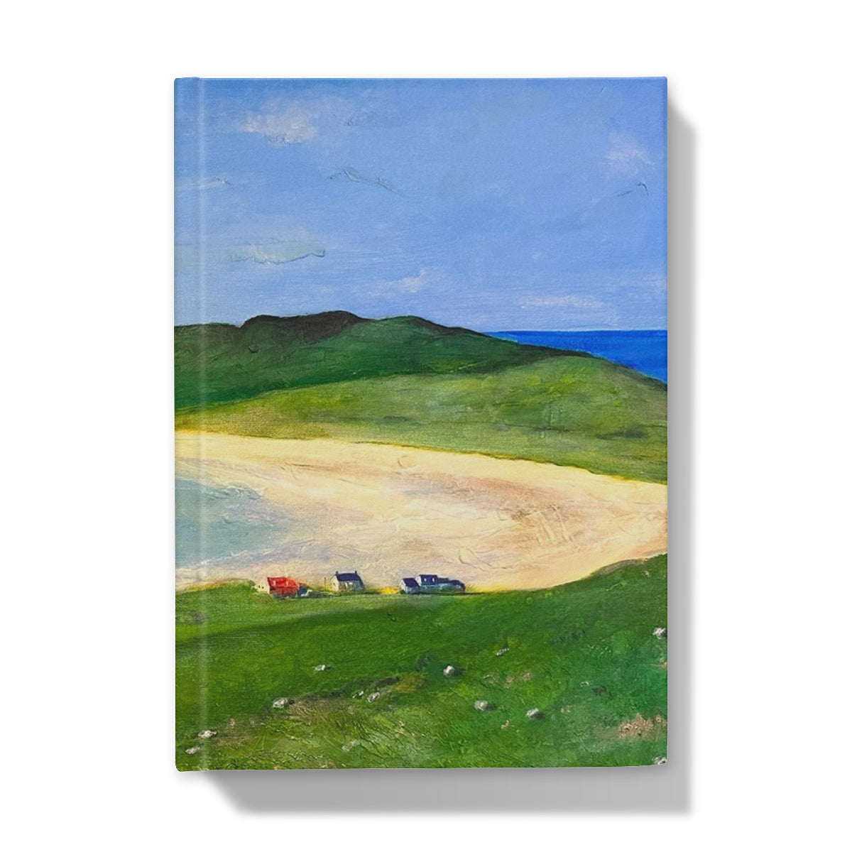 Balephuil Beach Tiree Art Gifts Hardback Journal