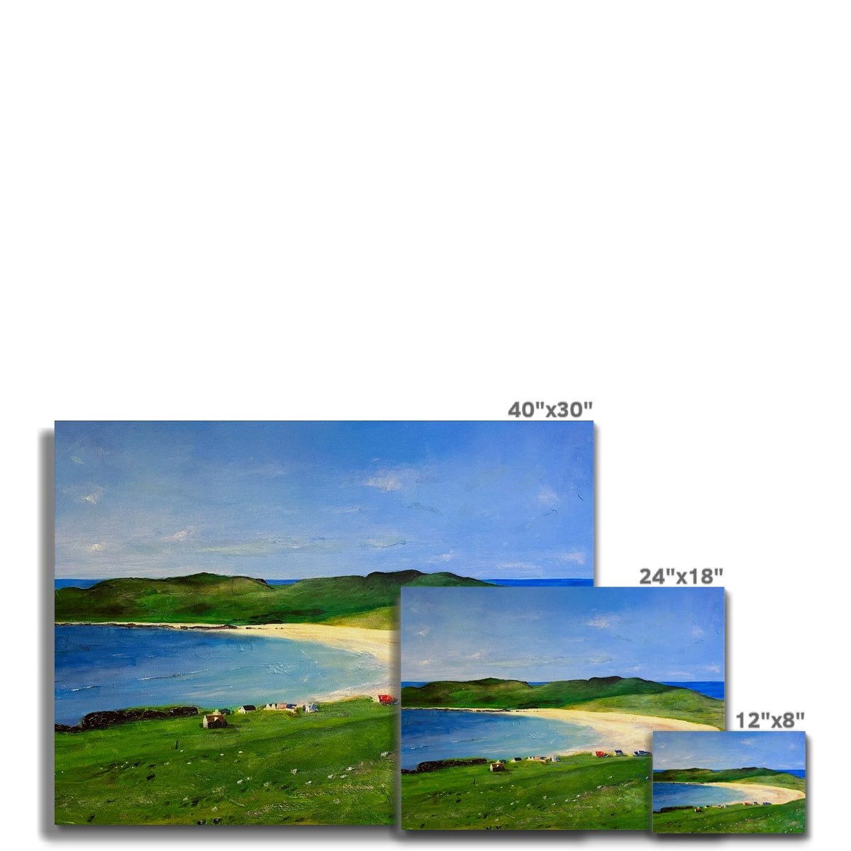 Balephuil Beach Tiree Canvas