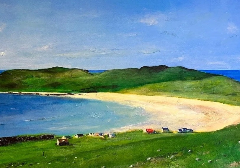 Balephuil Beach Tiree Scottish Landscape Painting
