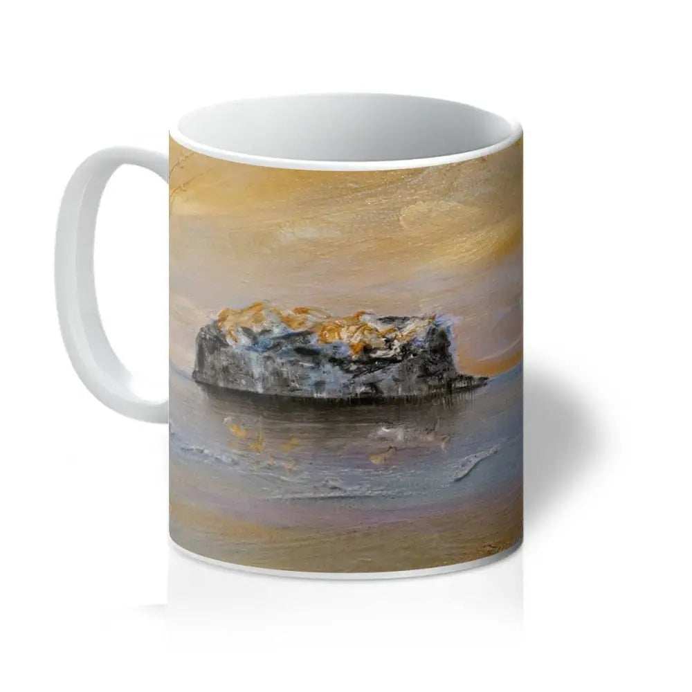 Bass Rock Dawn Ceramic Art Mug