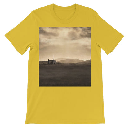 A Moonlit Croft Unisex Short Sleeve T-Shirt | Scottish Art Gifts