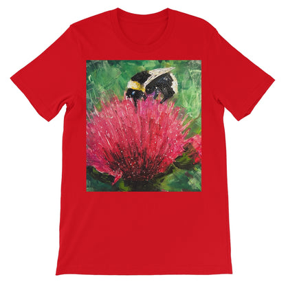 The Thistle & The Bee Unisex Short Sleeve T-Shirt | Scottish Art Gifts