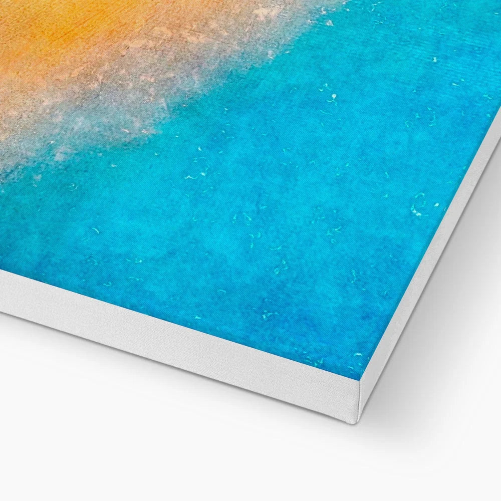 The Beach Canvas - Abstract & Impressionistic Art Gallery Scotland Worldwide Shipping Scottish Prints Inspired by Landscapes