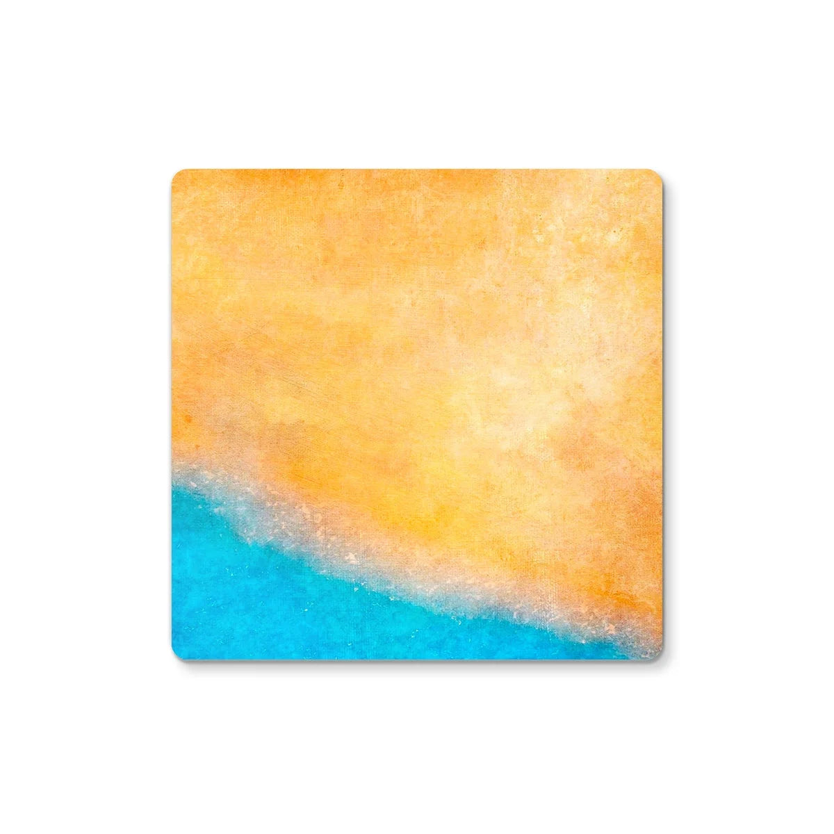 The Beach Coaster - Abstract & Impressionistic Art Gallery Scotland Worldwide Shipping Scottish Prints Inspired by Landscapes