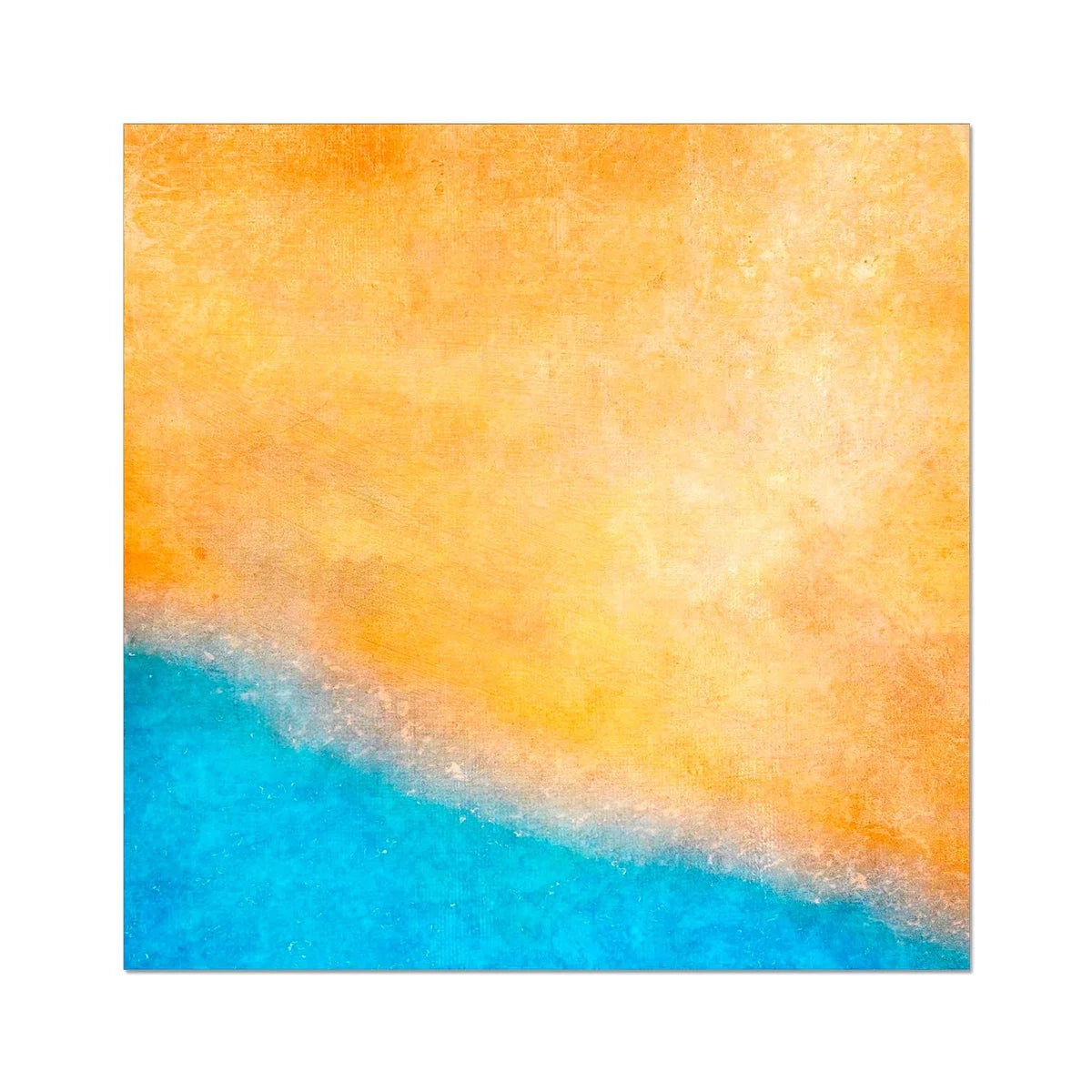 The Beach Artist Proof Collector Print - Abstract & Impressionistic Art Gallery Scotland Worldwide Shipping Scottish Prints Inspired