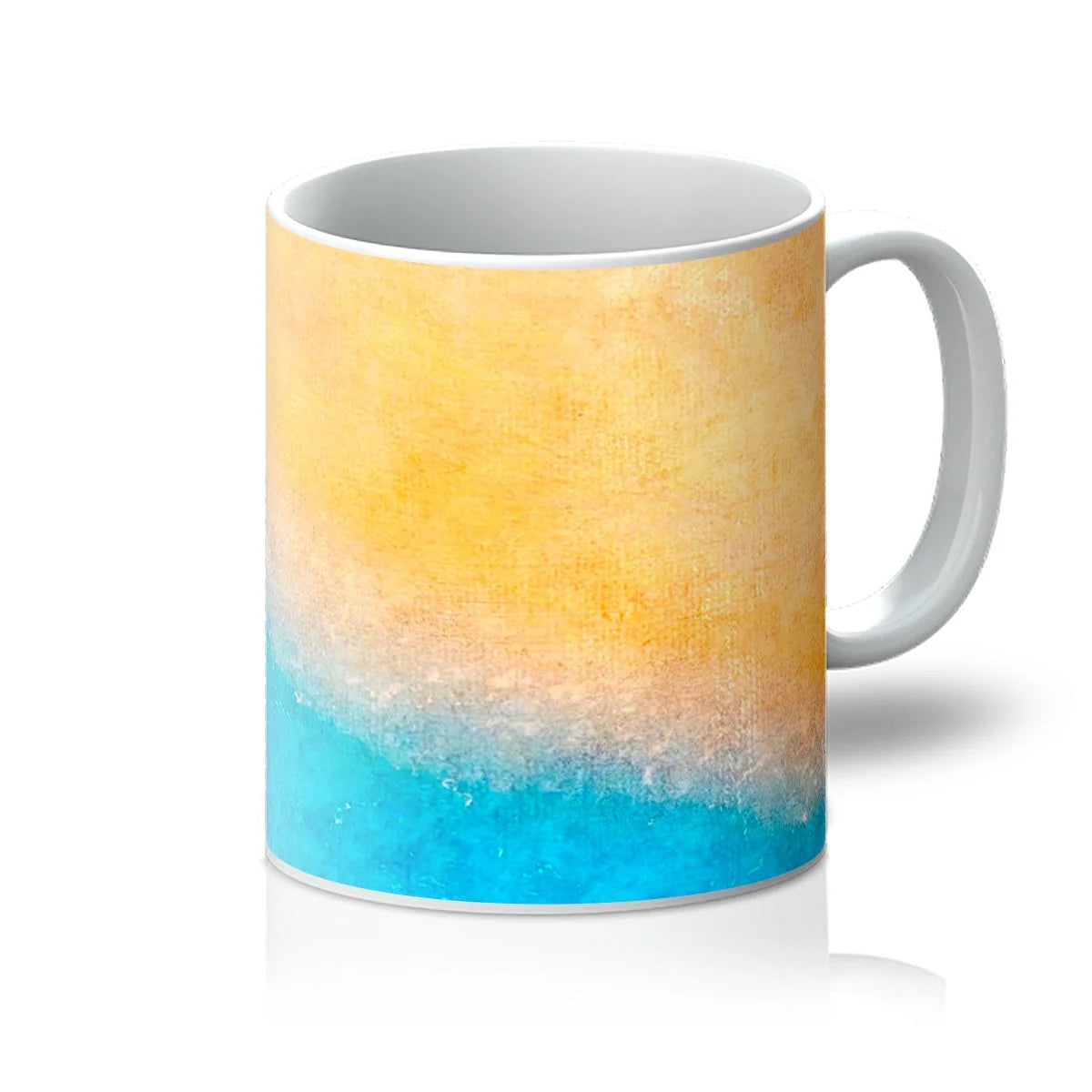 The Beach Mug - Abstract & Impressionistic Art Gallery Scotland Worldwide Shipping Scottish Prints Inspired by Landscapes