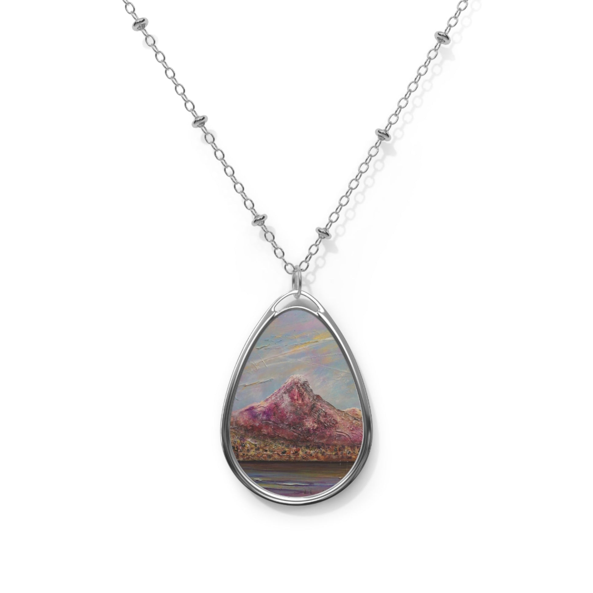 Ben Lomond Art Necklace | Scottish Art Gifts