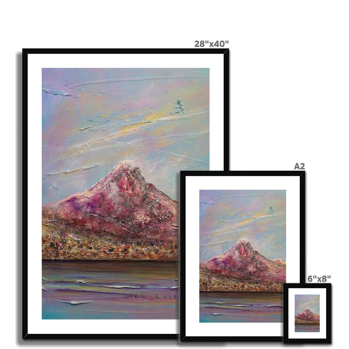 Ben Lomond Painting | Framed &amp; Mounted Prints From Scotland