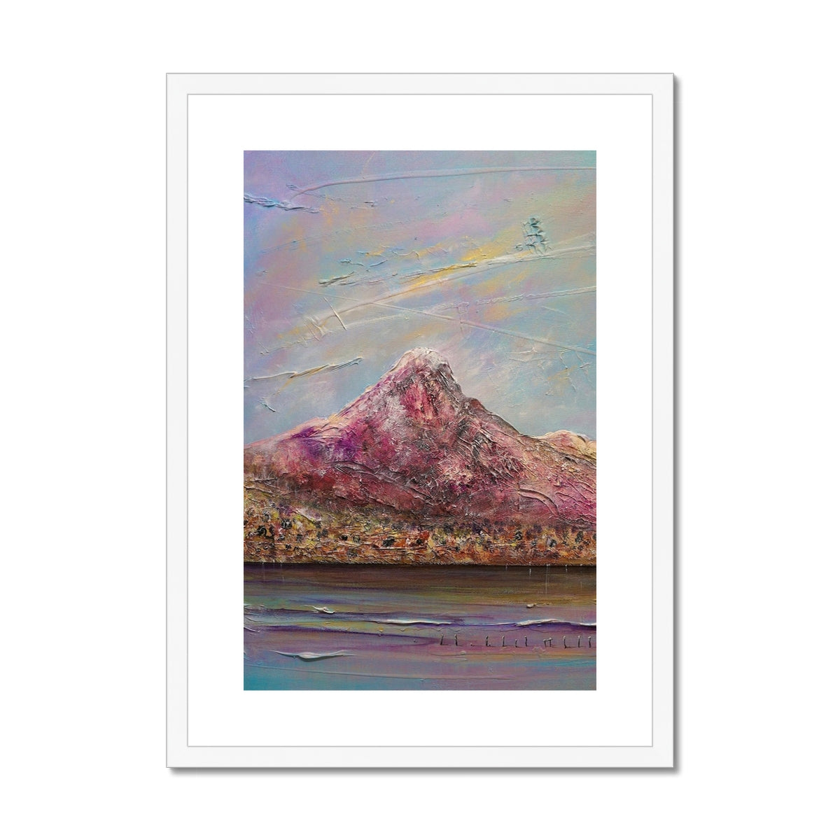 Ben Lomond Painting | Framed &amp; Mounted Prints From Scotland