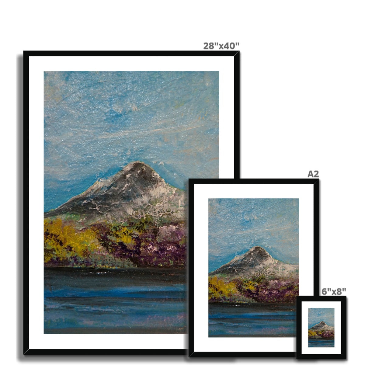 Ben Lomond ii Painting | Framed & Mounted Prints From Scotland