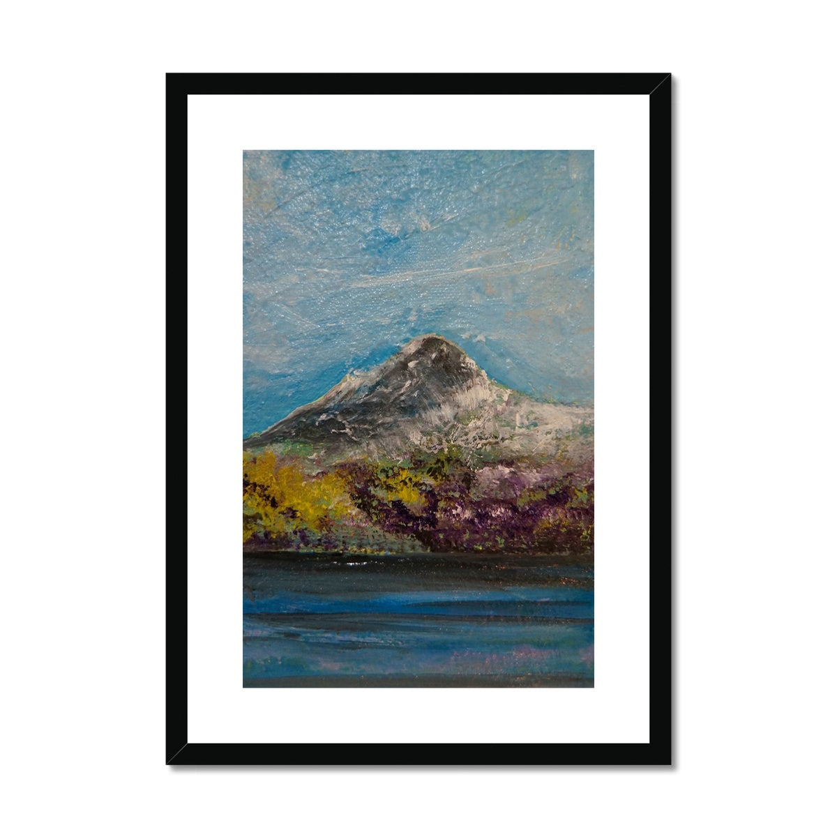 Ben Lomond ii Painting | Framed &amp; Mounted Prints From Scotland