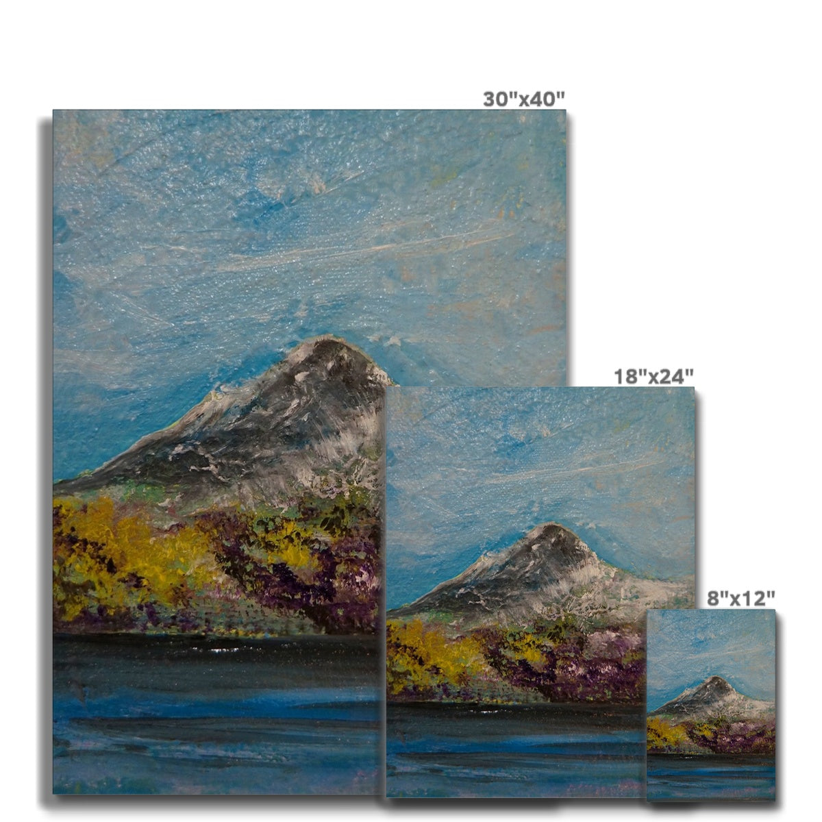 Ben Lomond ii Painting | Canvas From Scotland