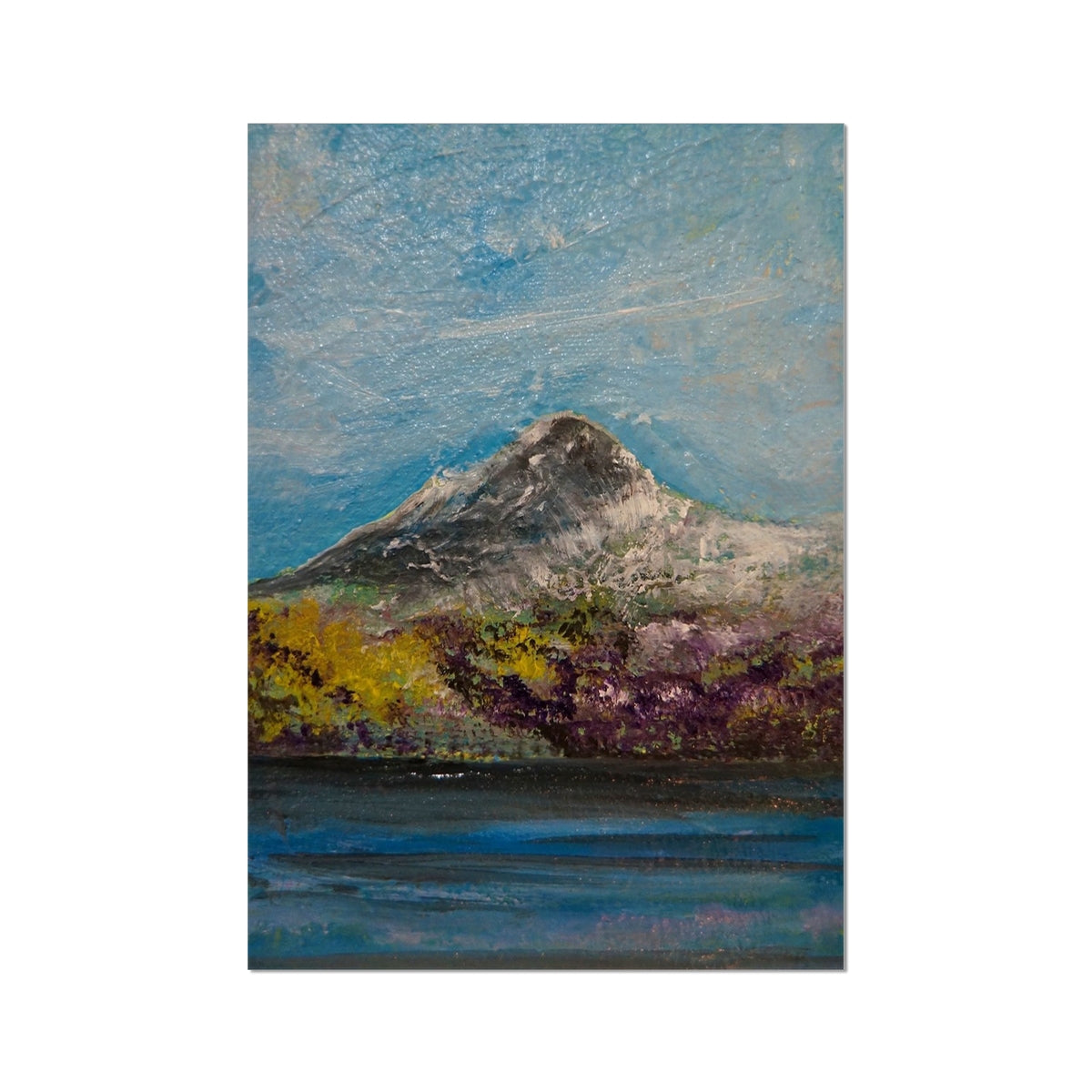 Ben Lomond ii Painting Scotland | Signed Scottish Fine Art Prints