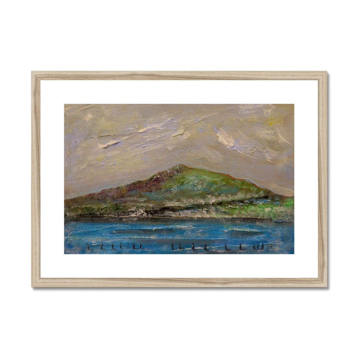 Ben Lomond iii Painting | Framed &amp; Mounted Prints From Scotland