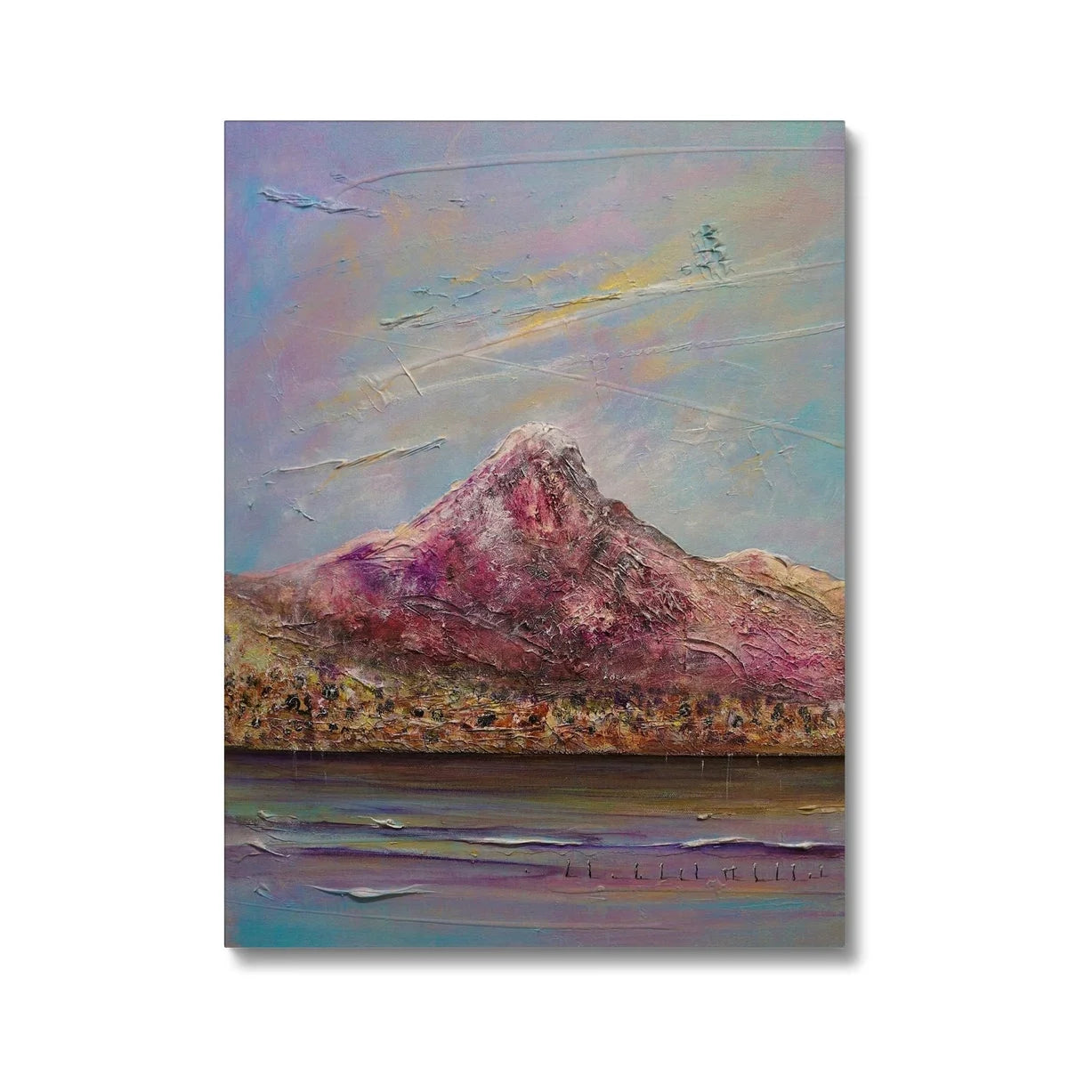 Ben Lomond Original Landscape Painting on Canvas - Lochs & Mountains Art Gallery Scotland Worldwide Shipping Scottish and Paintings Prints