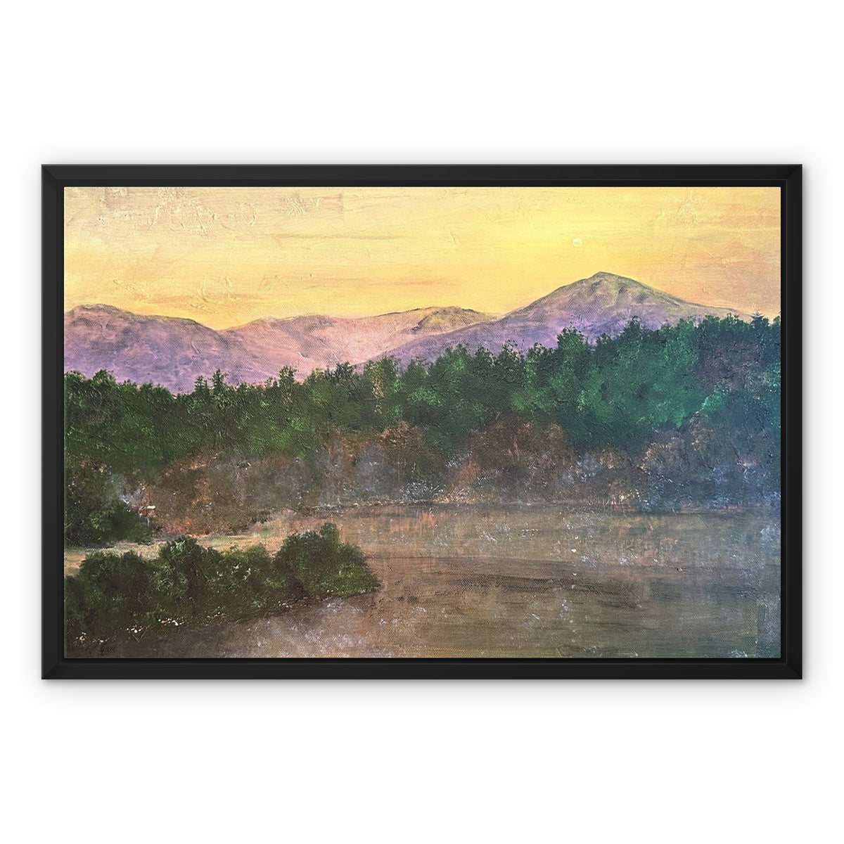 Ben Tee Invergarry Painting | Framed Canvas Prints From Scotland