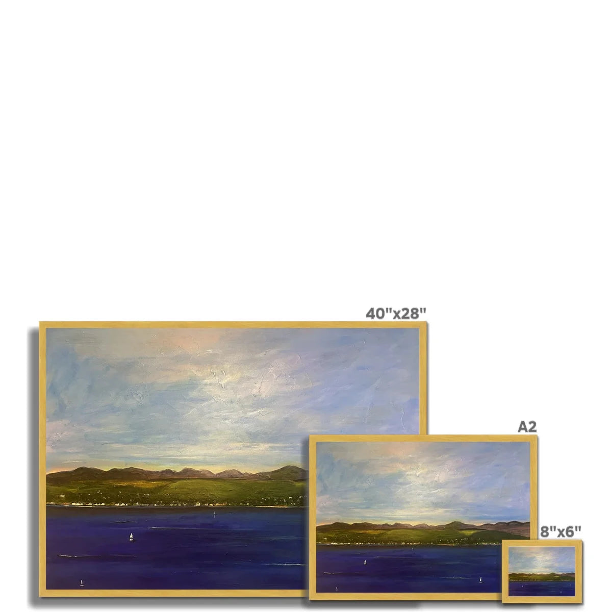 The Biggie Antique Framed Print - River Clyde Art Gallery Scotland Worldwide Shipping Scottish Artist Fine Prints and Paintings Collection