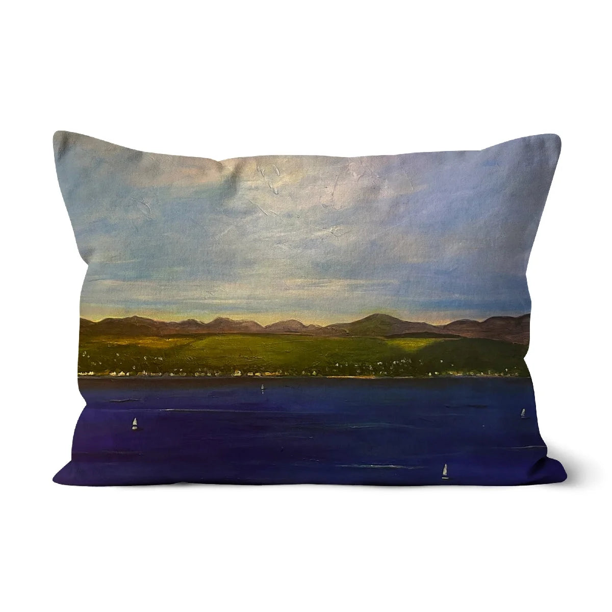 The Biggie Cushion - River Clyde Art Gallery Scotland Worldwide Shipping Scottish Prints