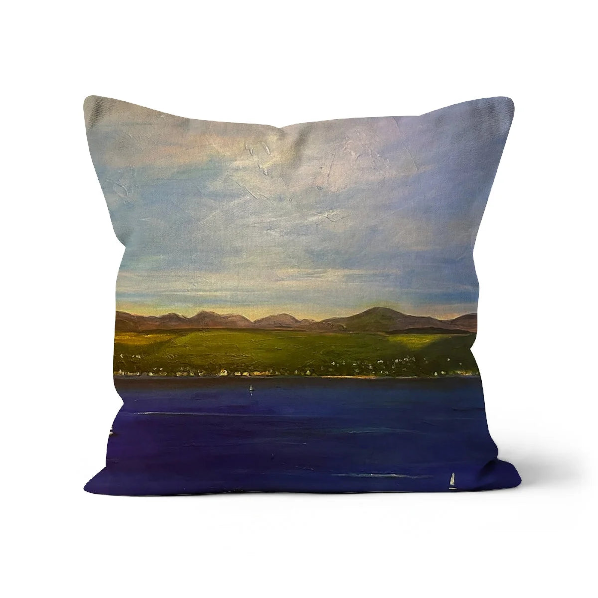 The Biggie Cushion - River Clyde Art Gallery Scotland Worldwide Shipping Scottish Prints