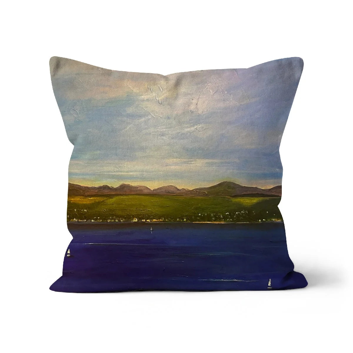 The Biggie Cushion - River Clyde Art Gallery Scotland Worldwide Shipping Scottish Prints