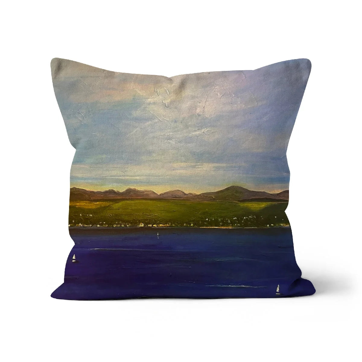 The Biggie Cushion - River Clyde Art Gallery Scotland Worldwide Shipping Scottish Prints
