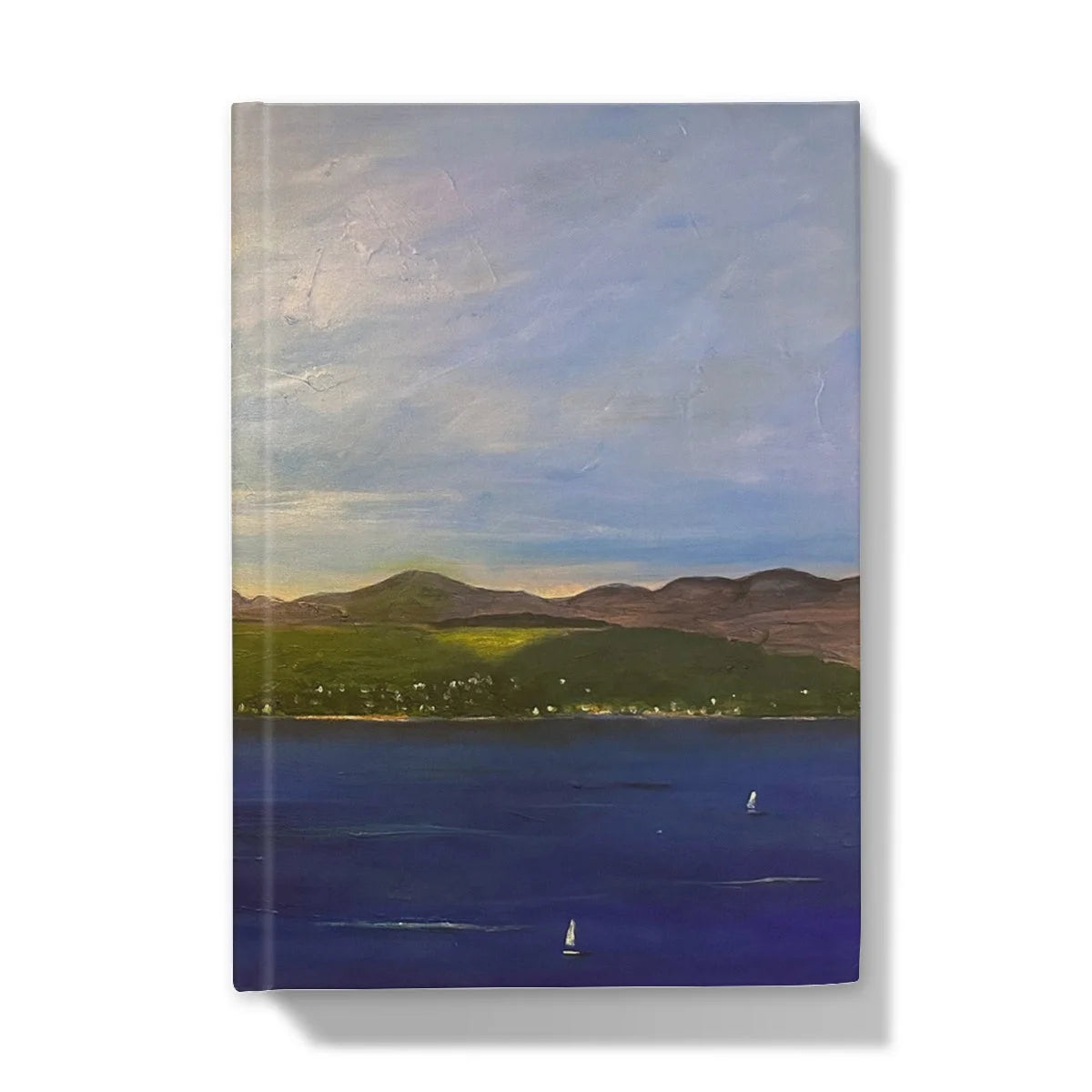 The Biggie Hardback Journal - River Clyde Art Gallery Scotland Worldwide Shipping Scottish Prints