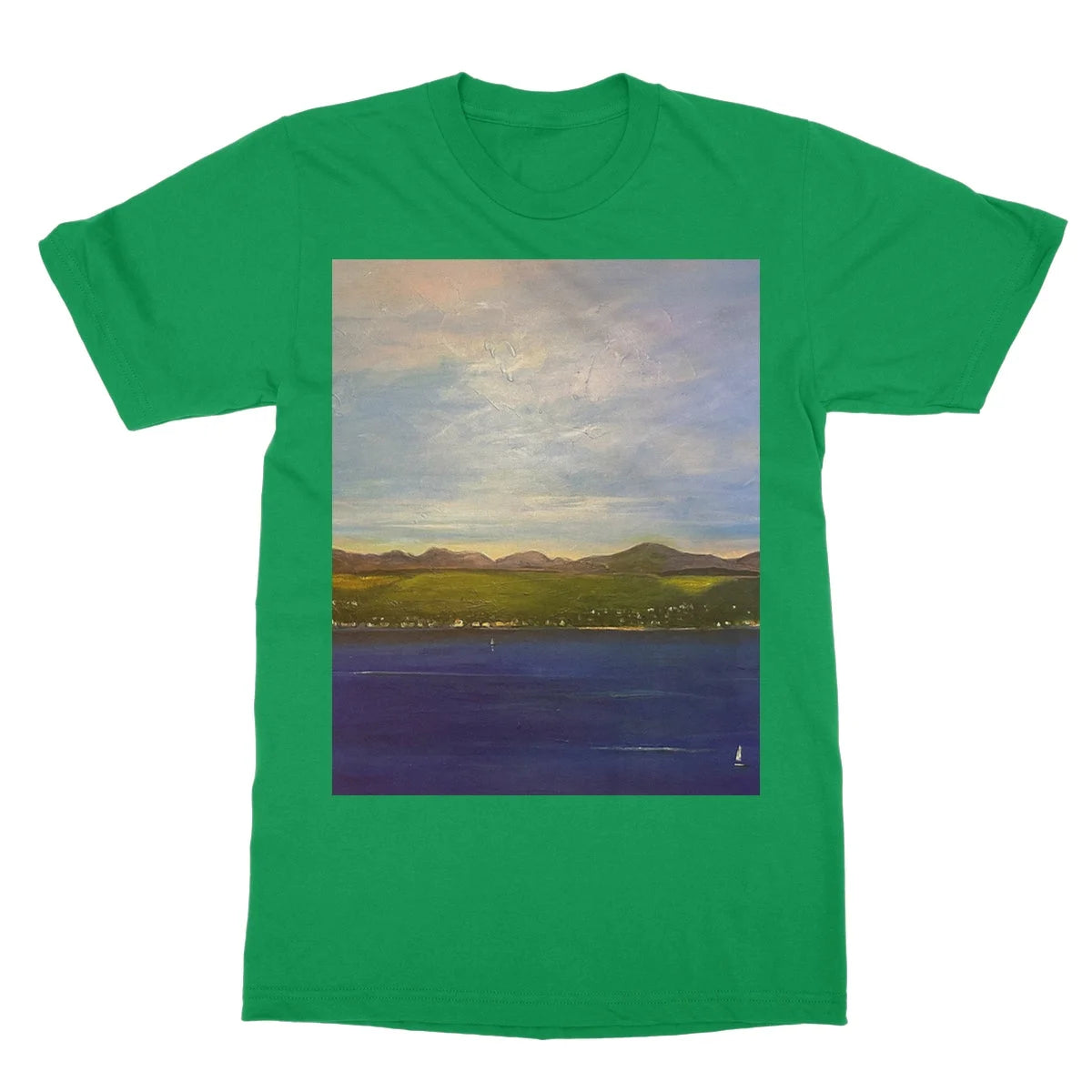 The Biggie Softstyle T-shirt - River Clyde Art Gallery Scotland Worldwide Shipping Scottish Artist Fine Prints and Paintings Collection