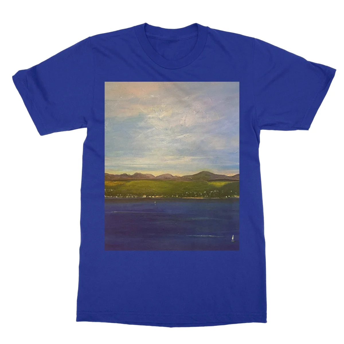 The Biggie Softstyle T-shirt - River Clyde Art Gallery Scotland Worldwide Shipping Scottish Artist Fine Prints and Paintings Collection