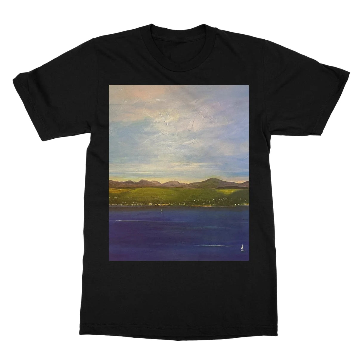 The Biggie Softstyle T-shirt - River Clyde Art Gallery Scotland Worldwide Shipping Scottish Artist Fine Prints and Paintings Collection