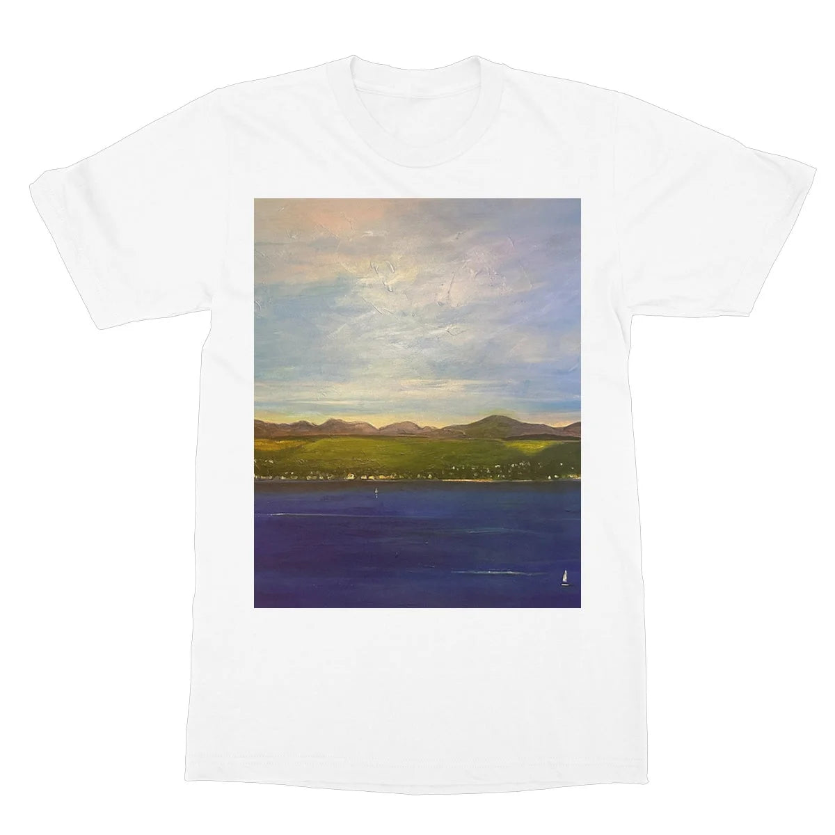 The Biggie Softstyle T-shirt - River Clyde Art Gallery Scotland Worldwide Shipping Scottish Artist Fine Prints and Paintings Collection