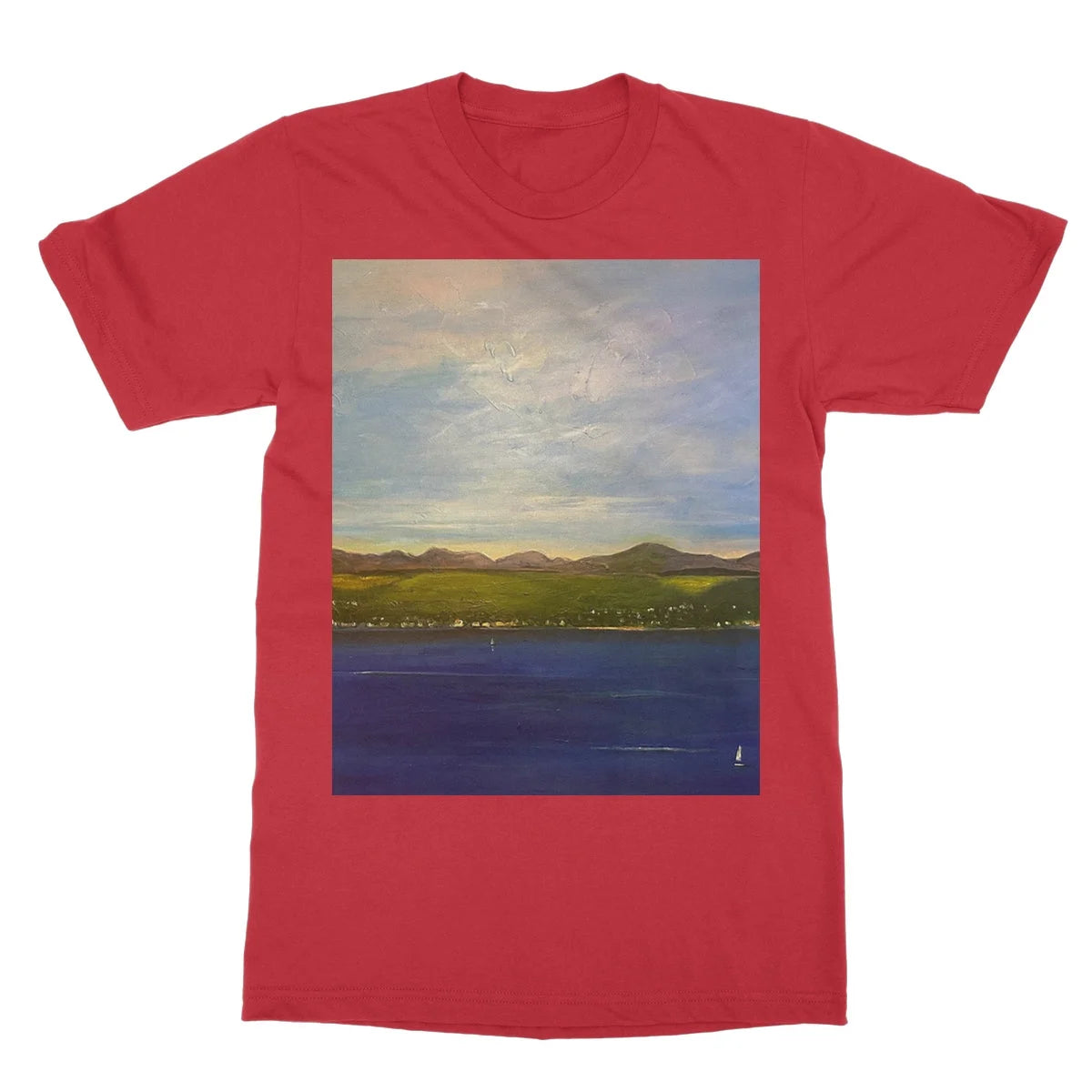 The Biggie Softstyle T-shirt - River Clyde Art Gallery Scotland Worldwide Shipping Scottish Artist Fine Prints and Paintings Collection