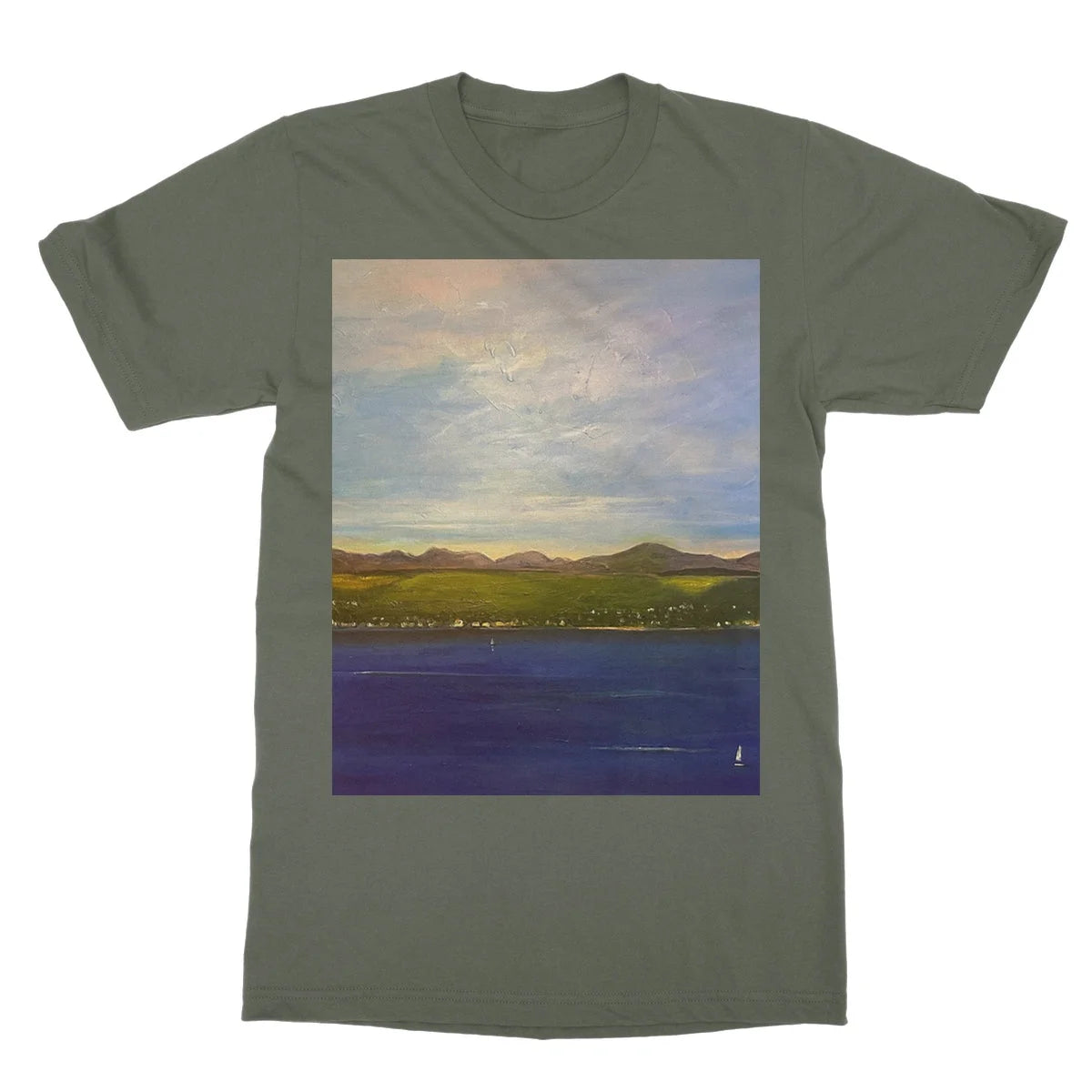 The Biggie Softstyle T-shirt - River Clyde Art Gallery Scotland Worldwide Shipping Scottish Artist Fine Prints and Paintings Collection