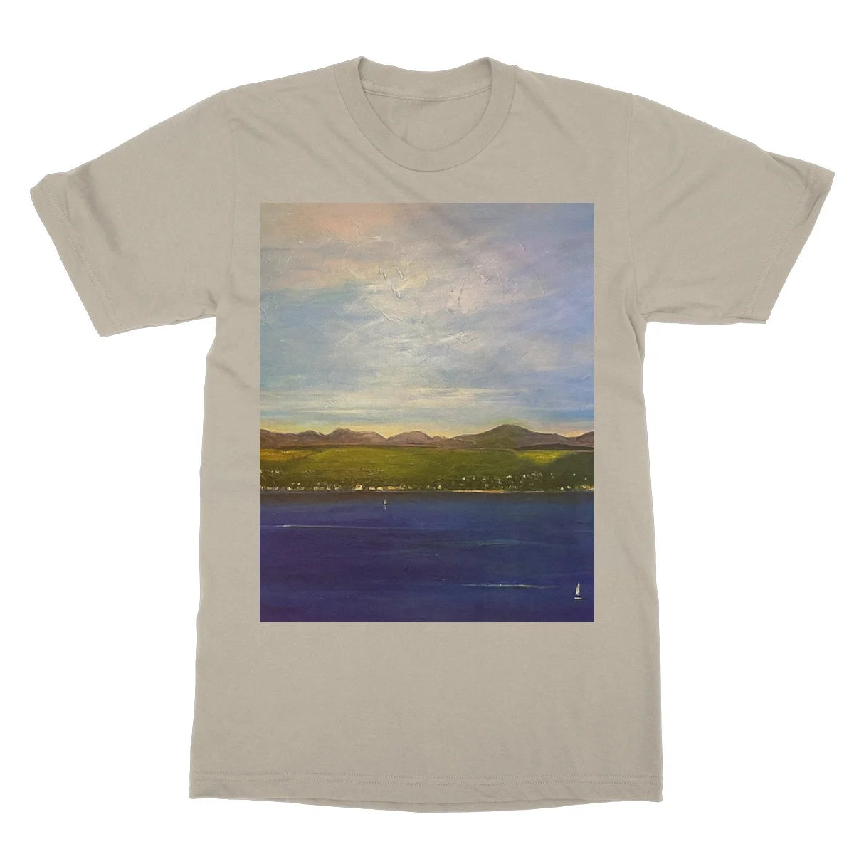 The Biggie Softstyle T-shirt - River Clyde Art Gallery Scotland Worldwide Shipping Scottish Artist Fine Prints and Paintings Collection