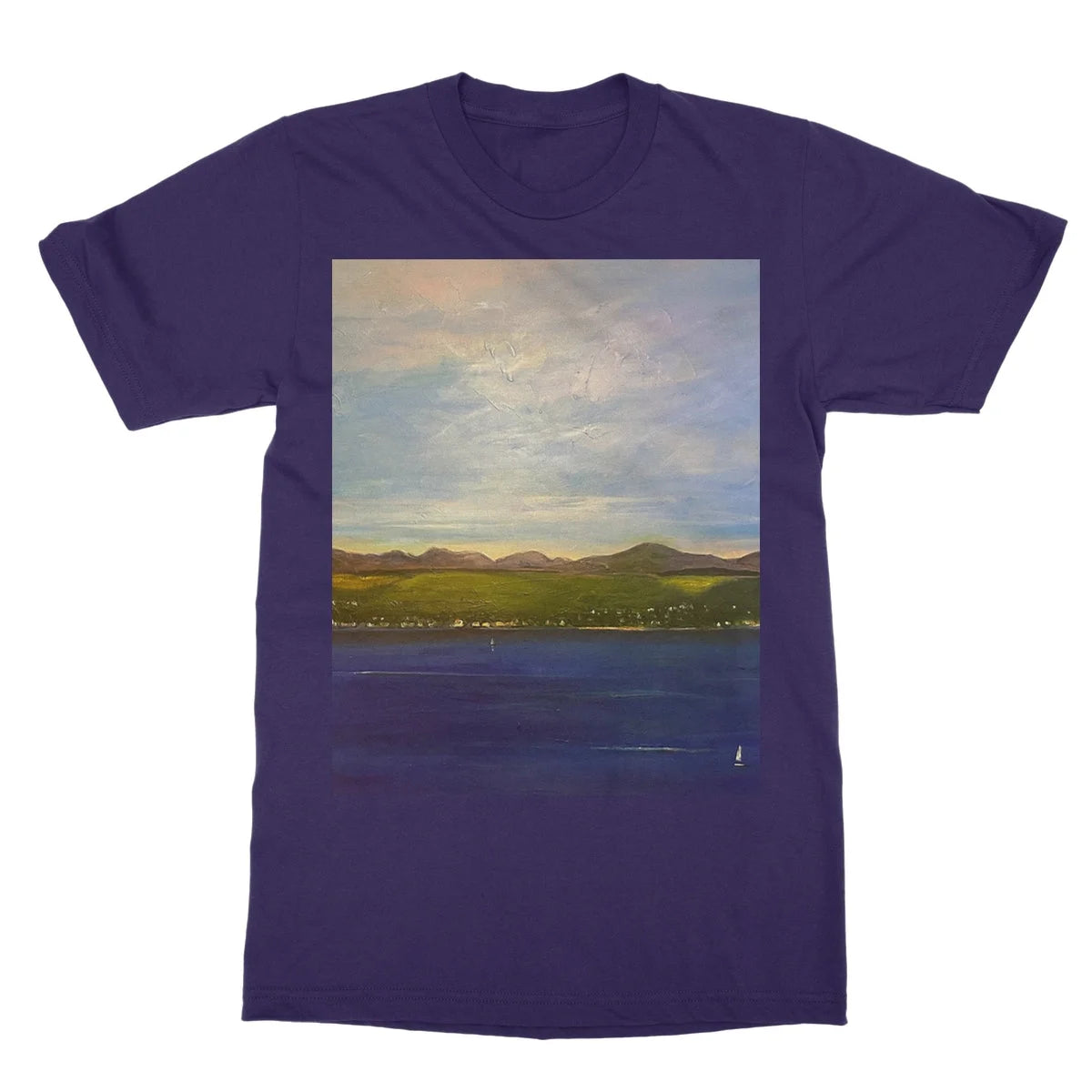 The Biggie Softstyle T-shirt - River Clyde Art Gallery Scotland Worldwide Shipping Scottish Artist Fine Prints and Paintings Collection