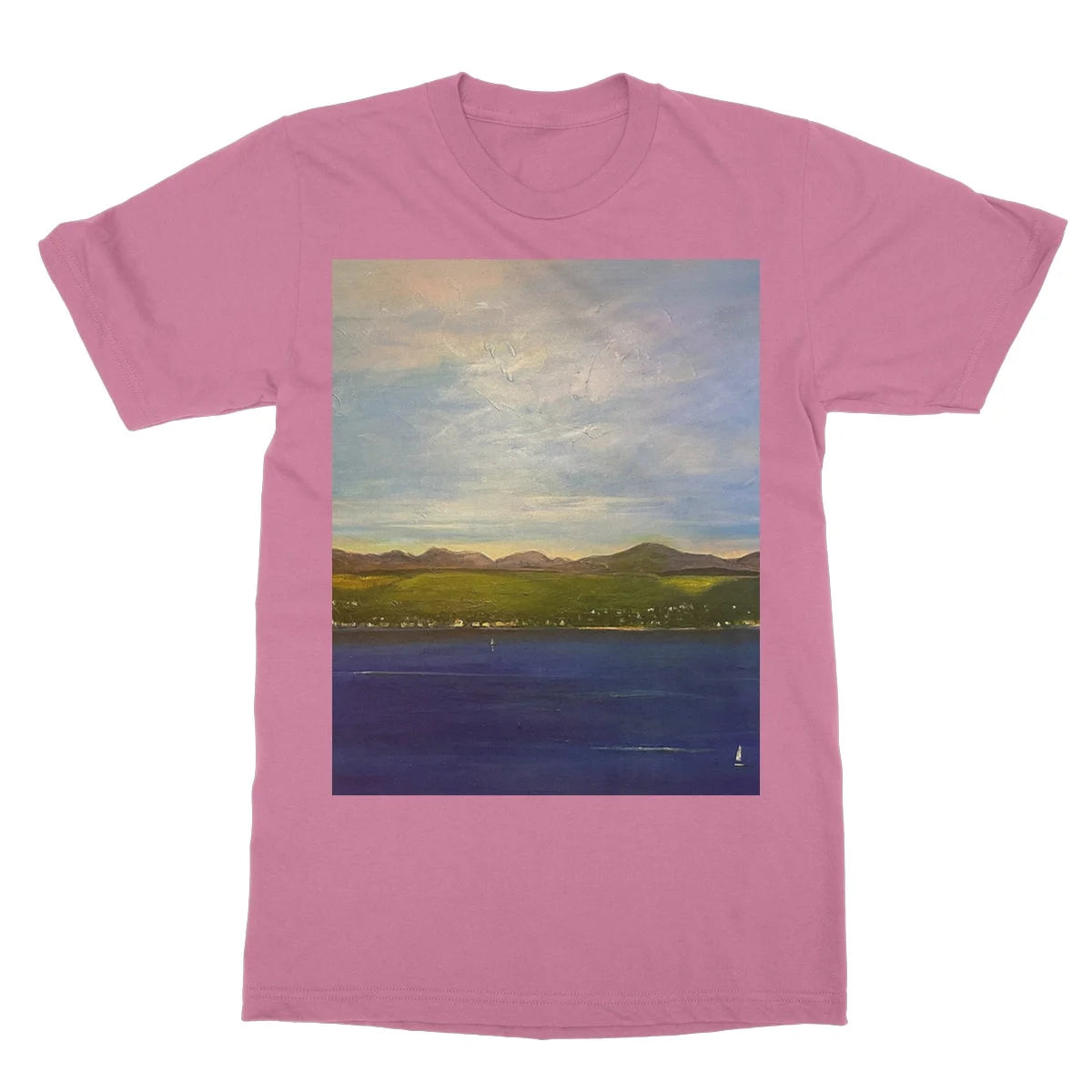 The Biggie Softstyle T-shirt - River Clyde Art Gallery Scotland Worldwide Shipping Scottish Artist Fine Prints and Paintings Collection