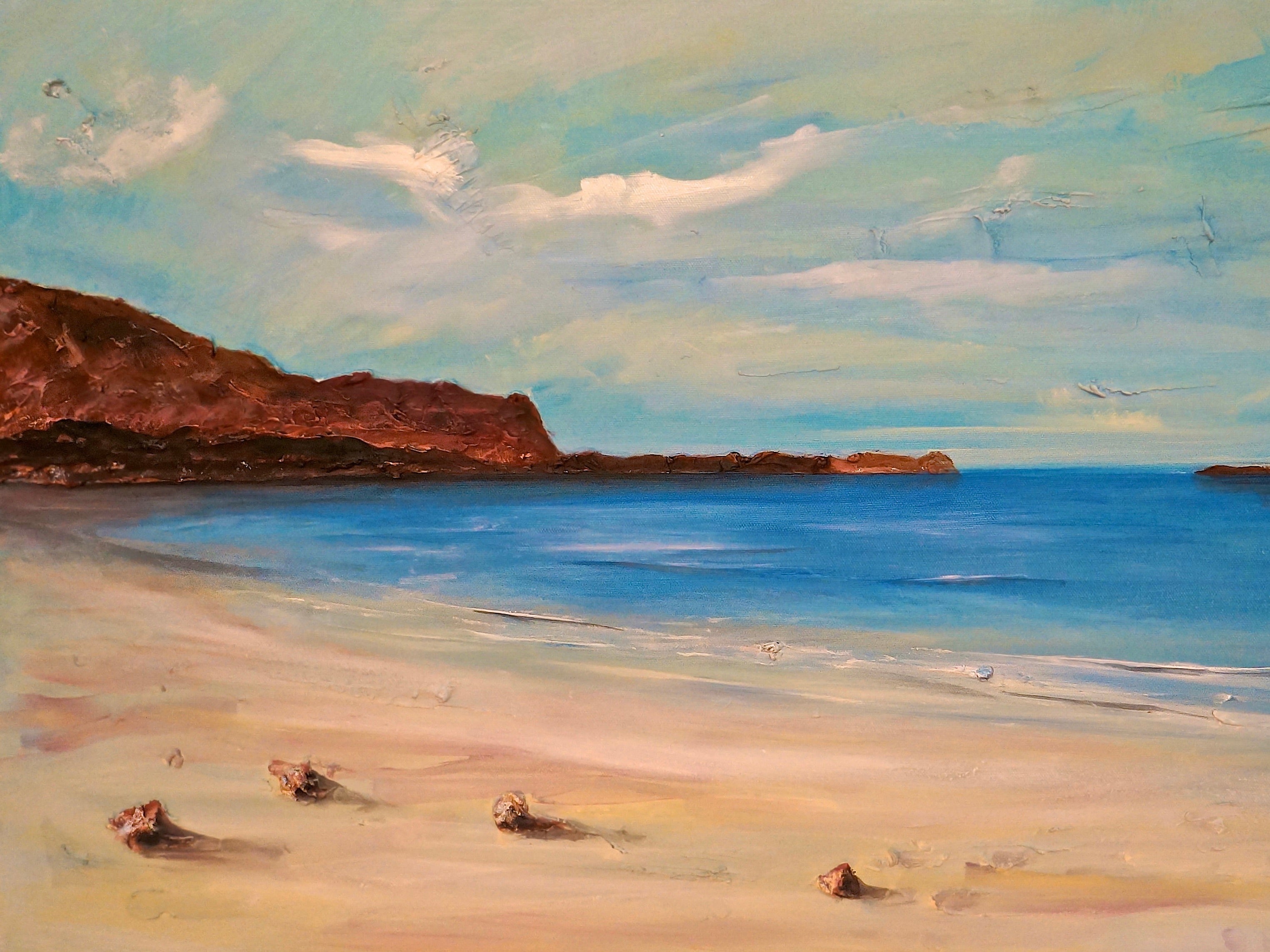 Bosta Beach Lewis Art Prints