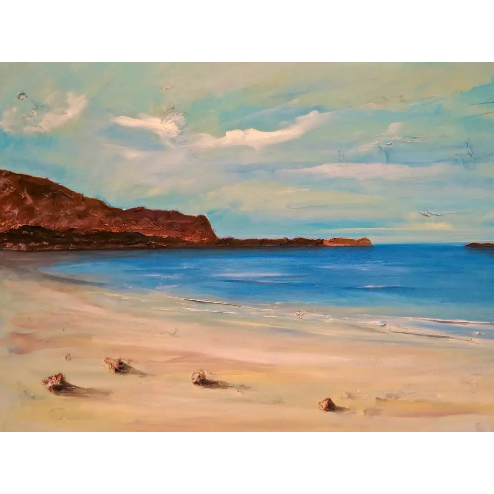 Bosta Beach Lewis Hebridean Islands Art Prints