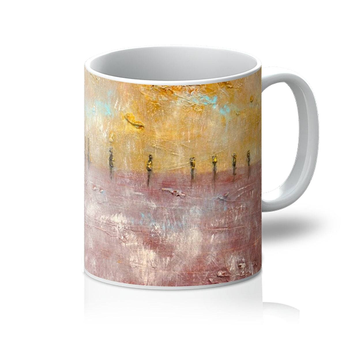 Brodgar Mist Orkney Art Gifts Mug | Orkney Art Gallery | Paintings, Prints, Homeware and Art Gifts From Scotland By Scottish Artist Kevin Hunter