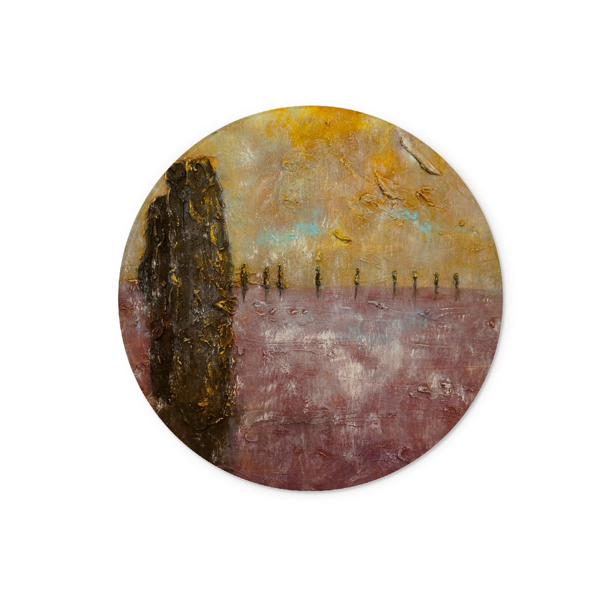 Brodgar Mist Orkney Glass Chopping Board