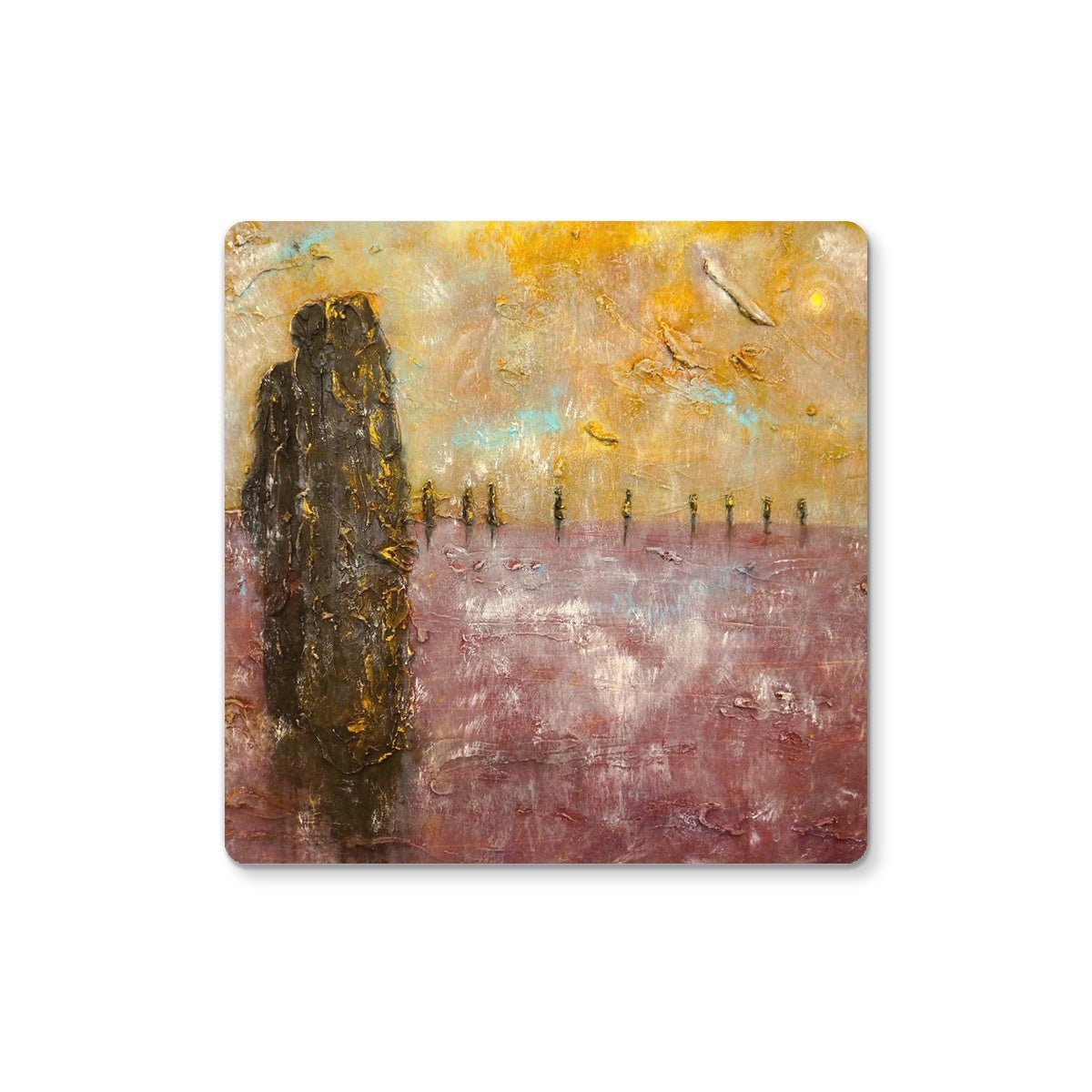 Brodgar Mist Orkney | Scottish Art Gifts | Coaster