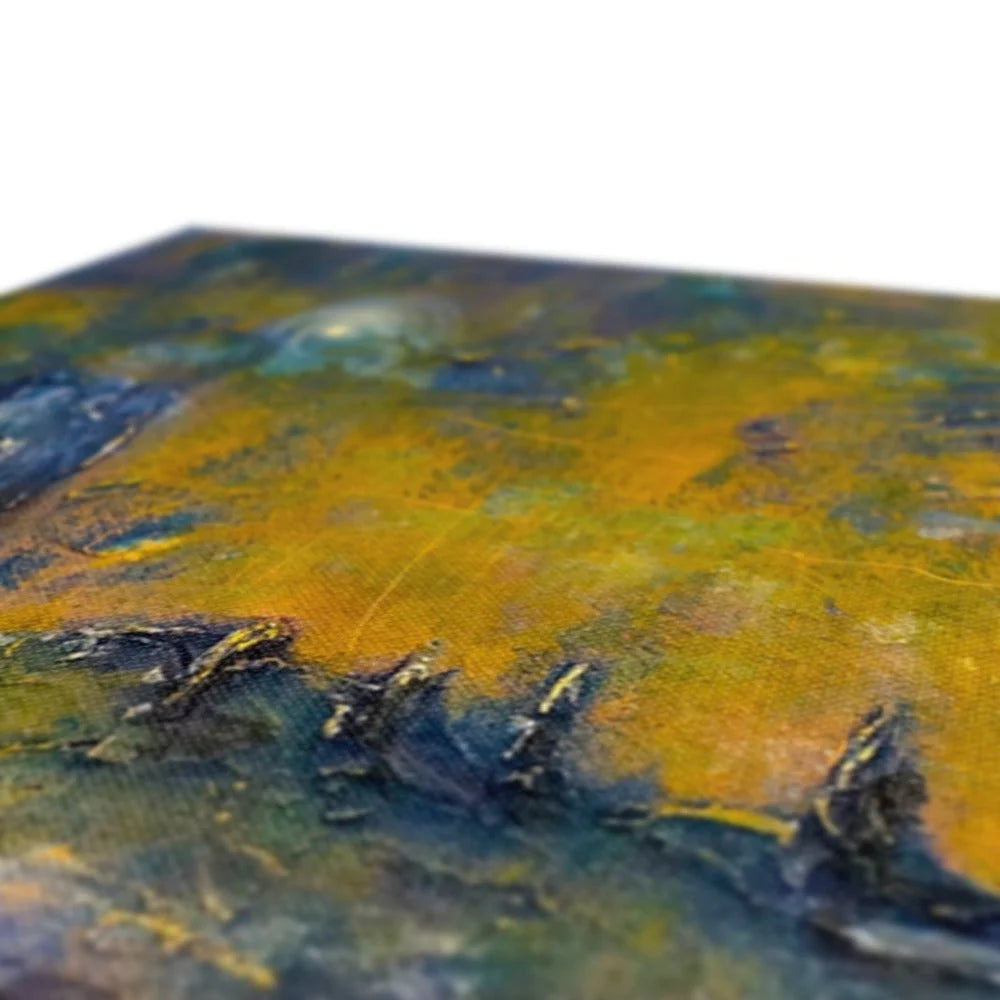 Brodgar Moonlight Orkney Original Landscape Painting on Canvas - Art Gallery Scotland Worldwide Shipping Scottish Artist Fine Prints