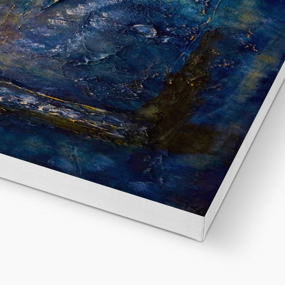 Brodgar Moonlight Orkney Original Landscape Painting on Canvas - Art Gallery Scotland Worldwide Shipping Scottish Artist Fine Prints