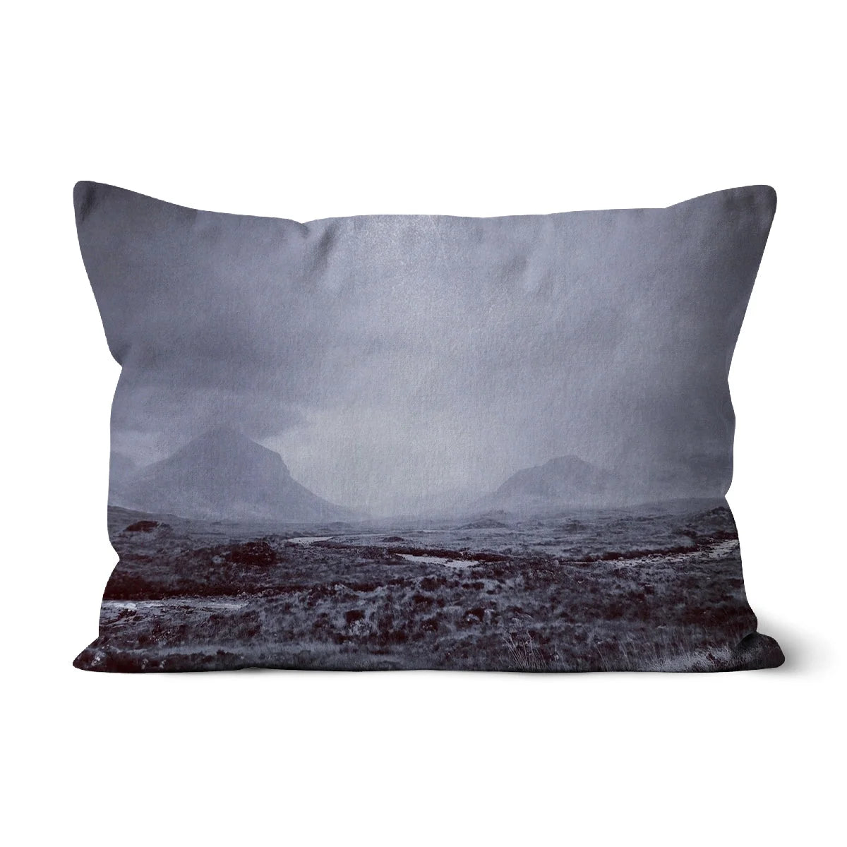 The Brooding Cuillin Cushion - Skye Art Gallery Scotland Worldwide Shipping Scottish Landscape Paintings and Prints