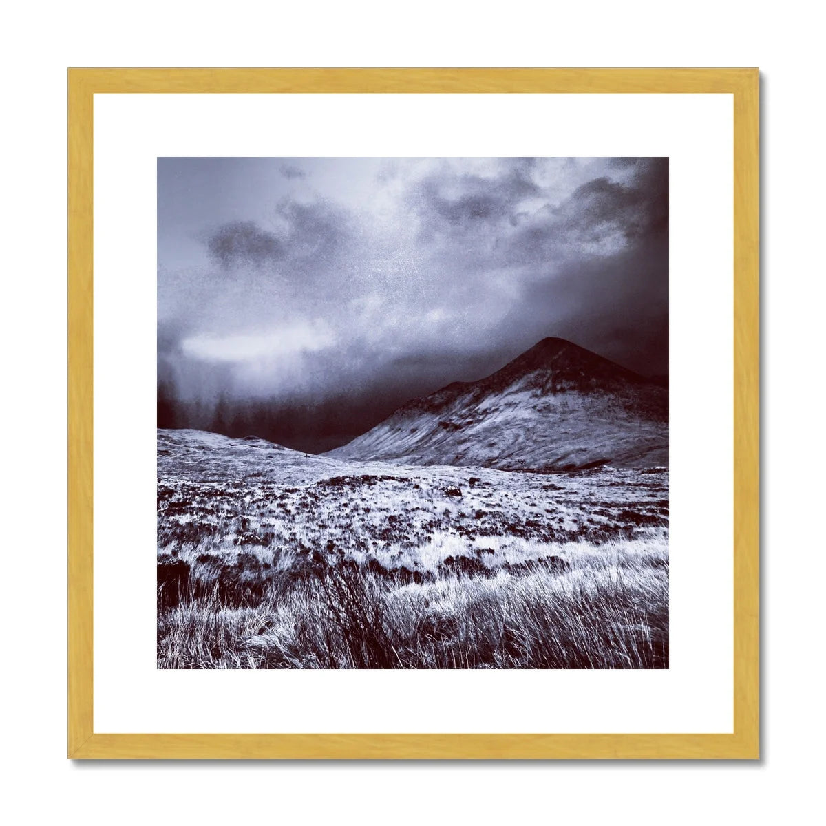A Brooding Glen Varagil Antique Framed & Mounted Print - Skye Art Gallery Scotland Worldwide Shipping Paintings | Prints | Gifts